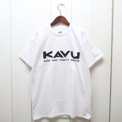 <img class='new_mark_img1' src='https://img.shop-pro.jp/img/new/icons13.gif' style='border:none;display:inline;margin:0px;padding:0px;width:auto;' />֡/KAVU/ SIMPLE LOGO TEE/ White