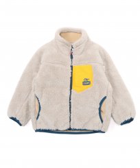 <img class='new_mark_img1' src='https://img.shop-pro.jp/img/new/icons13.gif' style='border:none;display:inline;margin:0px;padding:0px;width:auto;' />ॹ / Kid's Bonding Fleece Jacket / Lt.Gray
