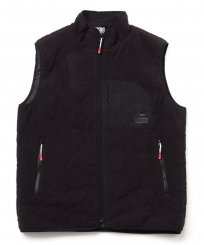 <img class='new_mark_img1' src='https://img.shop-pro.jp/img/new/icons13.gif' style='border:none;display:inline;margin:0px;padding:0px;width:auto;' />ॹ / Booby Stitch Fleece Vest / Black

