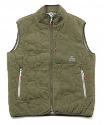 <img class='new_mark_img1' src='https://img.shop-pro.jp/img/new/icons13.gif' style='border:none;display:inline;margin:0px;padding:0px;width:auto;' />ॹ / Booby Stitch Fleece Vest / Olive

