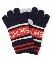 <img class='new_mark_img1' src='https://img.shop-pro.jp/img/new/icons13.gif' style='border:none;display:inline;margin:0px;padding:0px;width:auto;' />ॹCHUMS/ CHUMS College Knit Glove / Navy
