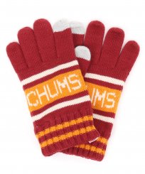 <img class='new_mark_img1' src='https://img.shop-pro.jp/img/new/icons13.gif' style='border:none;display:inline;margin:0px;padding:0px;width:auto;' />ॹCHUMS/ CHUMS College Knit Glove / 
Burgundy
