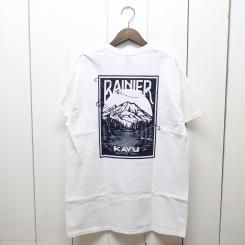 <img class='new_mark_img1' src='https://img.shop-pro.jp/img/new/icons13.gif' style='border:none;display:inline;margin:0px;padding:0px;width:auto;' />֡/KAVU/ 25 RAINIER TEE / White