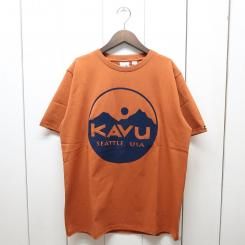 <img class='new_mark_img1' src='https://img.shop-pro.jp/img/new/icons13.gif' style='border:none;display:inline;margin:0px;padding:0px;width:auto;' />֡/KAVU/ CIRCLE LOGO TEE / Orange