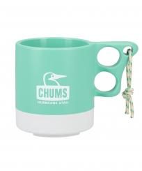 <img class='new_mark_img1' src='https://img.shop-pro.jp/img/new/icons13.gif' style='border:none;display:inline;margin:0px;padding:0px;width:auto;' />ॹCHUMS/ Camper Mug Cup /  Mint  Lt.Gray
