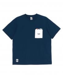<img class='new_mark_img1' src='https://img.shop-pro.jp/img/new/icons13.gif' style='border:none;display:inline;margin:0px;padding:0px;width:auto;' />ॹ/CHUMS/ Chumley's Market Pocket T-Shirt / Navy