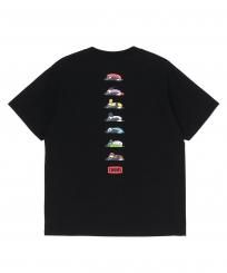 <img class='new_mark_img1' src='https://img.shop-pro.jp/img/new/icons50.gif' style='border:none;display:inline;margin:0px;padding:0px;width:auto;' />ॹ/CHUMS/ Booby Sushi Friends T-Shirt / Black