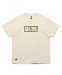 <img class='new_mark_img1' src='https://img.shop-pro.jp/img/new/icons13.gif' style='border:none;display:inline;margin:0px;padding:0px;width:auto;' />ॹ/CHUMS/ CHUMS Logo T-Shirt / Greige x Khaki