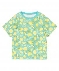 <img class='new_mark_img1' src='https://img.shop-pro.jp/img/new/icons13.gif' style='border:none;display:inline;margin:0px;padding:0px;width:auto;' />ॹ/CHUMS / Kids Patterned T-Shirt / CHUMS Lemon
