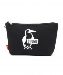 ॹCHUMS/ Booby Print Pouch Sweat / Black