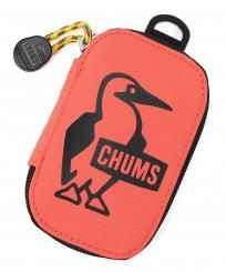 <img class='new_mark_img1' src='https://img.shop-pro.jp/img/new/icons50.gif' style='border:none;display:inline;margin:0px;padding:0px;width:auto;' />ॹCHUMS/ Recycle Oval key Zip Case / Coral Orange