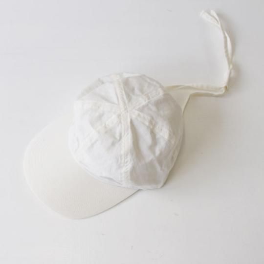 KIJIMA TAKAYUKI】 SUPIMA LINEN SILK 6PANEL CAP 231130(キジマ タカユキ)