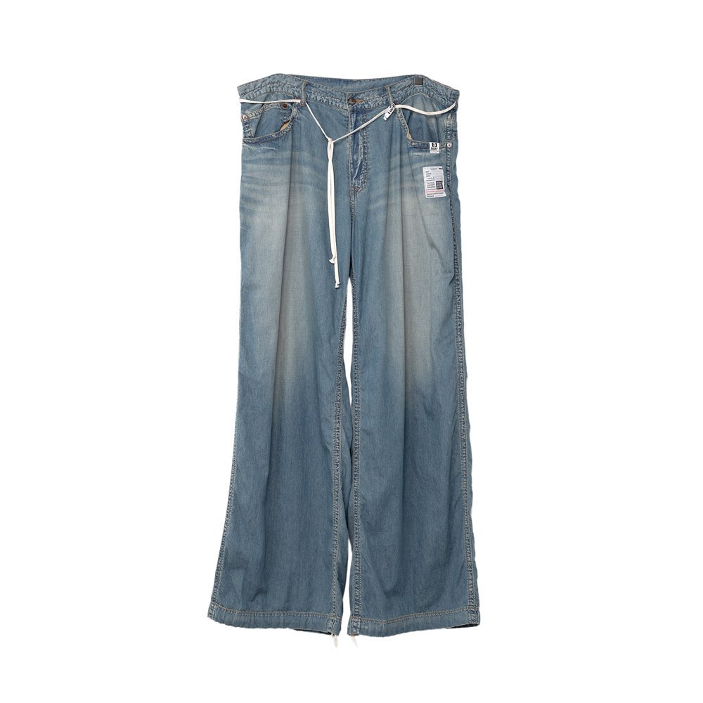 Maison MIHARA YASUHIRO】 Light Denim Wide Gather PantsK12PT041 