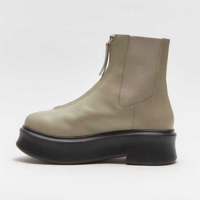 【ALM.】PRIMO LEATHER BOOTS 37size PRIMO LEATHER BOOTS （Black） -ALM. official web store