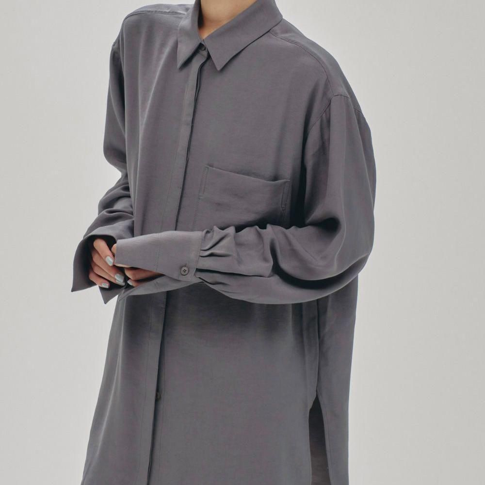 TODAYFUL】Backsatin Pocket Shirts 12510417トゥデイフル