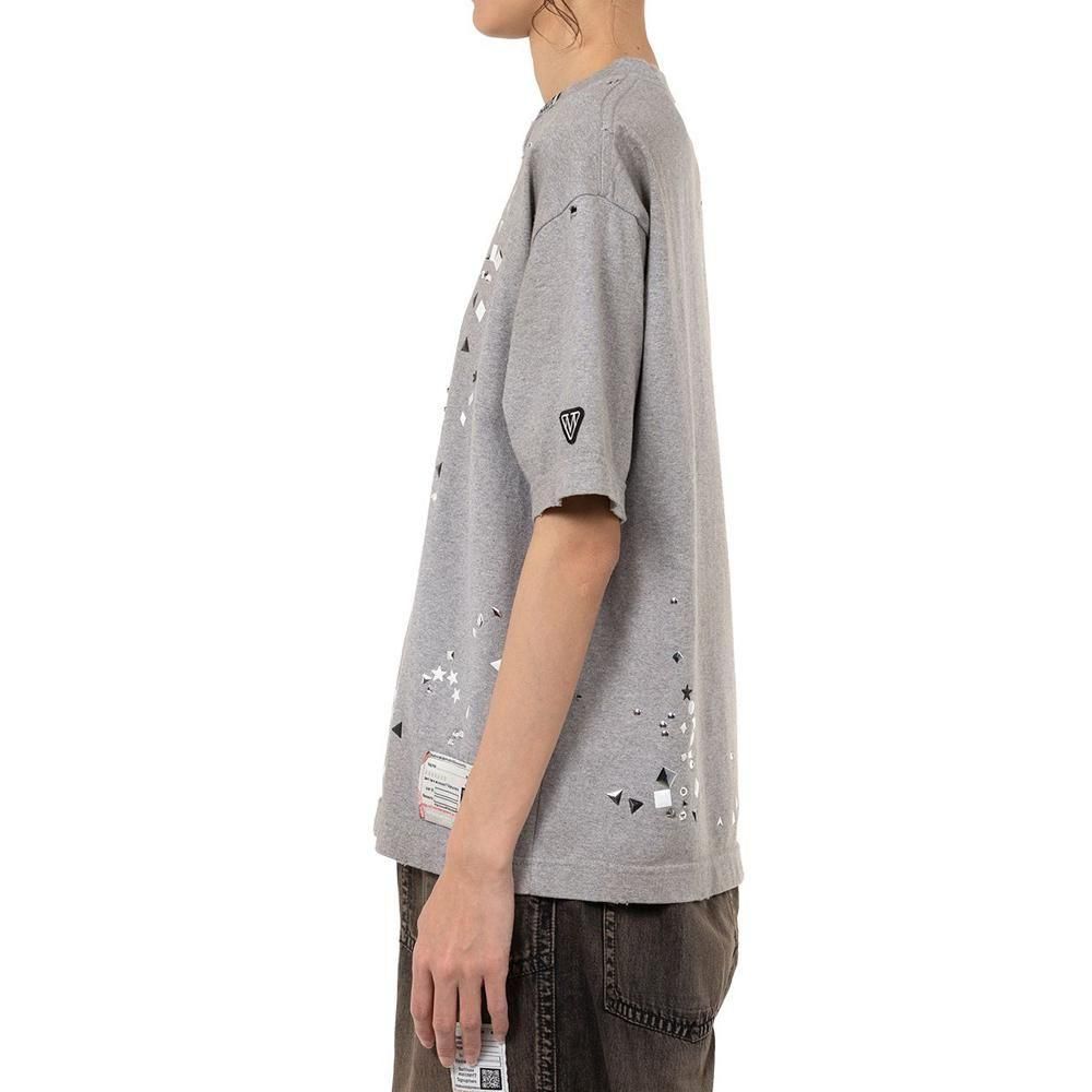 Maison MIHARA YASUHIRO】 EMBELLISHED DISTRESSED TEE B15TS612