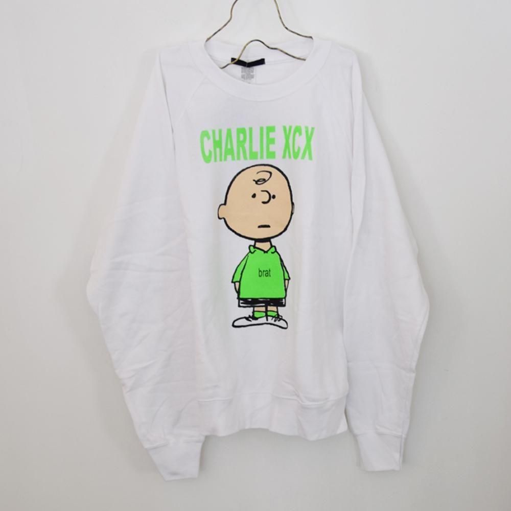 シメオンファラー　BLACK SCORE printスウェット　ホワイト BLACK SCORE】プリントスウェット BSS (ブラックスコア)