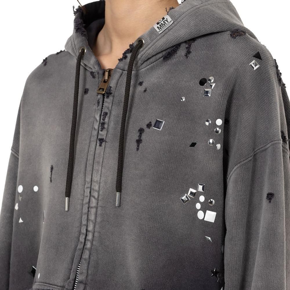 Maison MIHARA YASUHIRO】SUN FADED LIKE EMBELISHED SWEAT