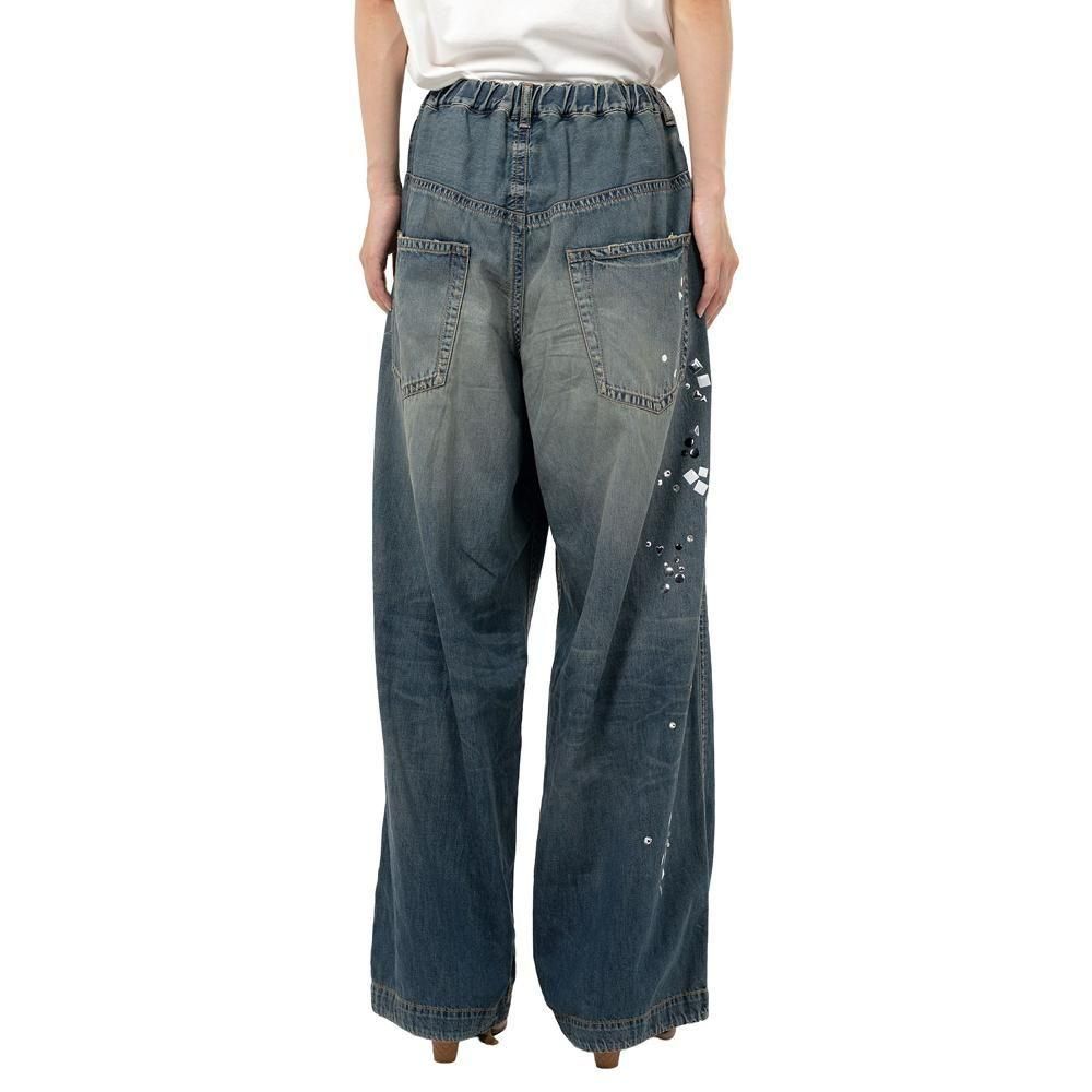 Maison MIHARA YASUHIRO】EMBELISHED DENIM WIDE PANTS B15PT081