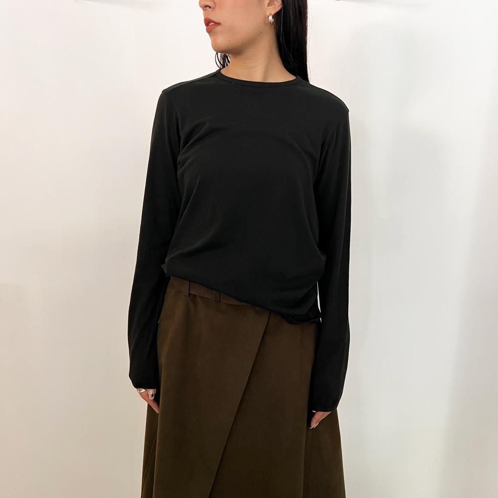 GABRIELA COLL GARMENTS】ORGANIC COTTON LONG SLEEVE T-SHIRT