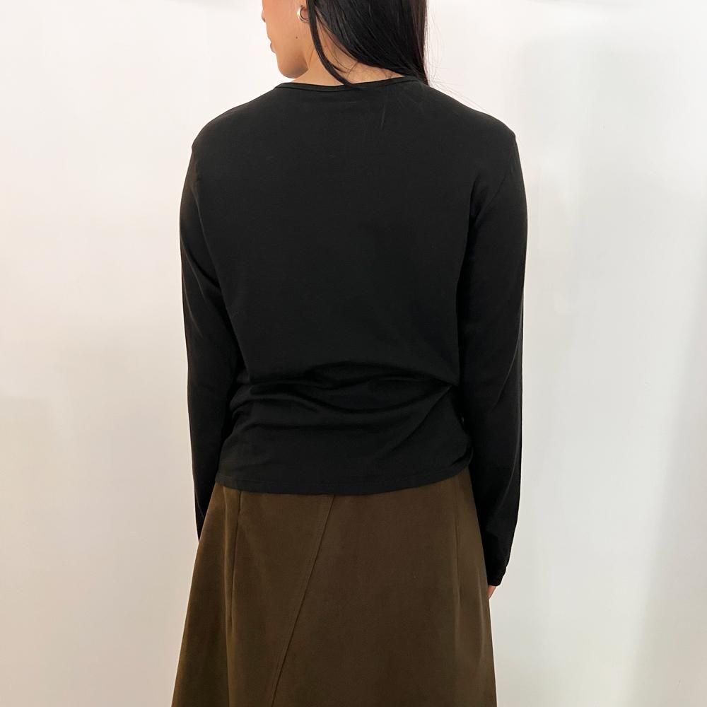 GABRIELA COLL GARMENTS】ORGANIC COTTON LONG SLEEVE T-SHIRT NO.87