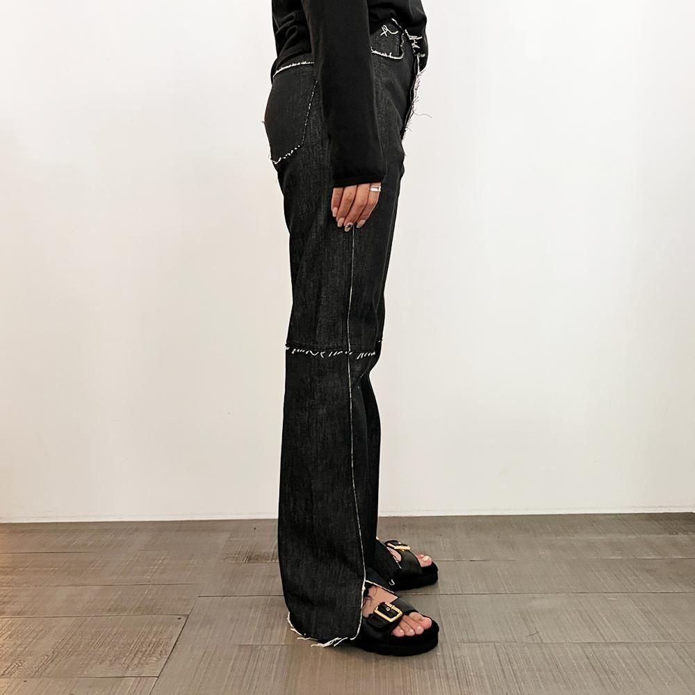 パンツ Gabriela coll garments / slit trousers GABRIELA COLL GARMENTS】SLIT TROUSERS NO.155 ガブリエラ・コール