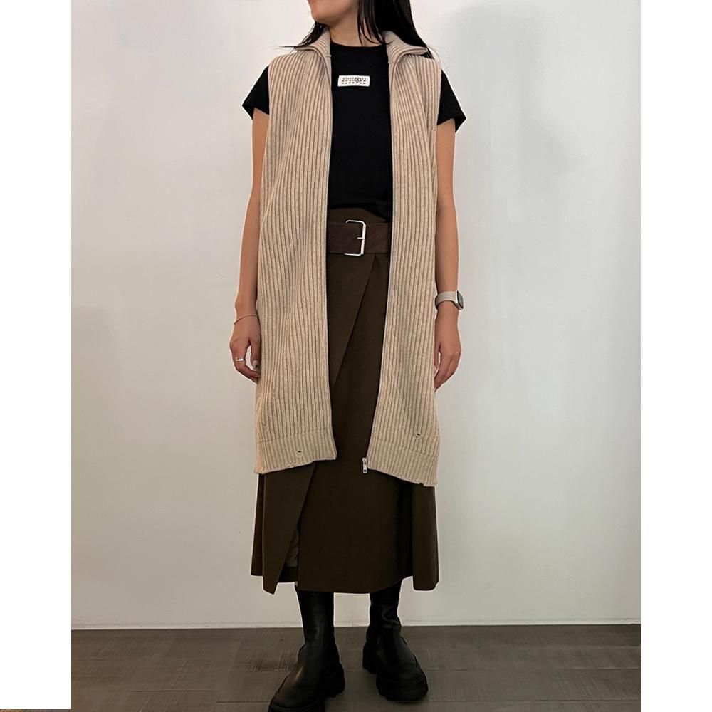 MM6 Maison Margiela】 ドライバーズニットベスト メゾン