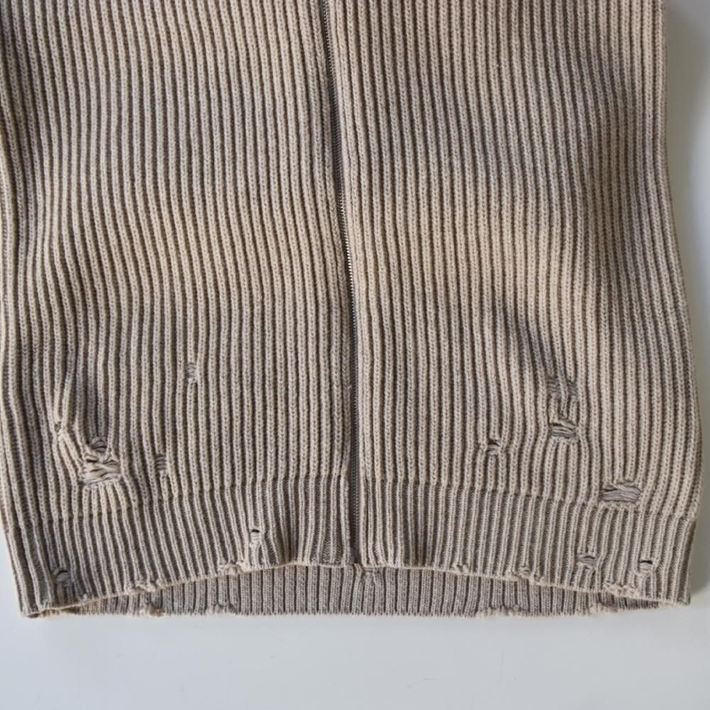 MM6 Maison Margiela】 ドライバーズニットベスト メゾン マルジェラ