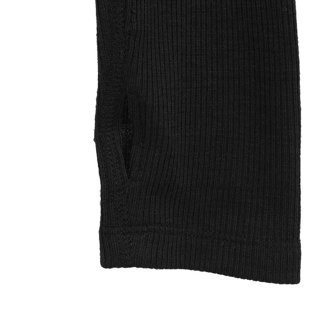 人気 完売 クラネ CLANE リブ ウール ニット ブラック 黒 M CLANE ニット セーター 「CLANE/クラネ」SHEER RIB KNIT SHIRTS