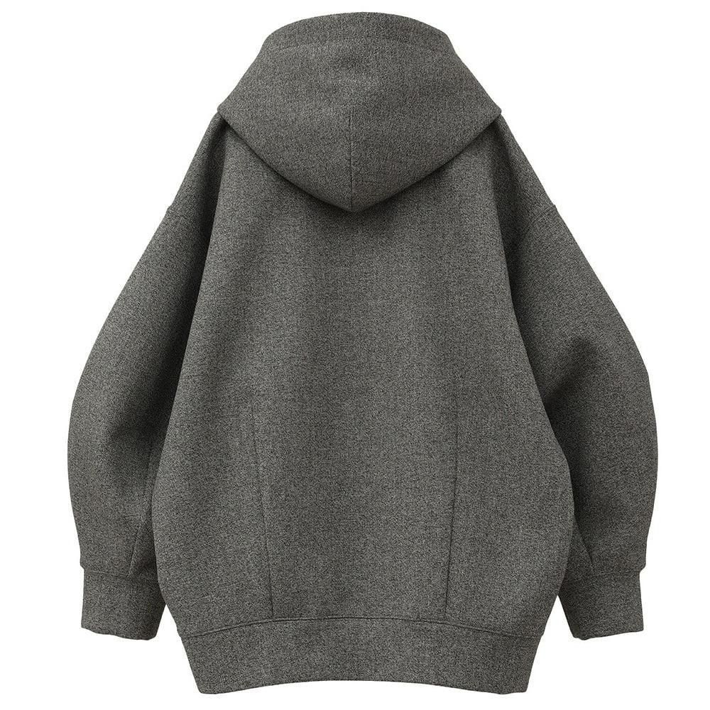 CLANE CONSTRUCTIVE BONDING HOODIE グレー レディース】CONSTRUCTIVE BONDING HOODIE | CLANE(クラネ