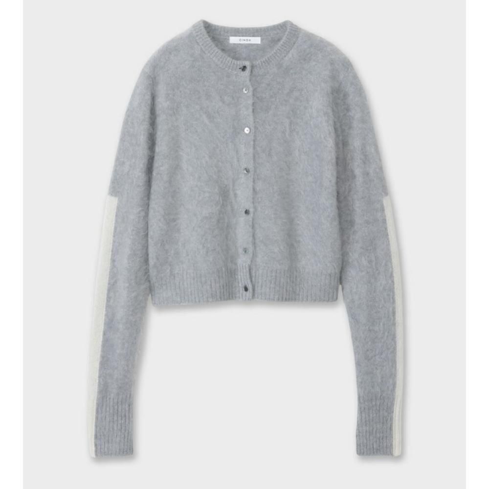 CINOH】 CASHMERE SHORT KNIT CARDIGAN 25WKN010 チノ