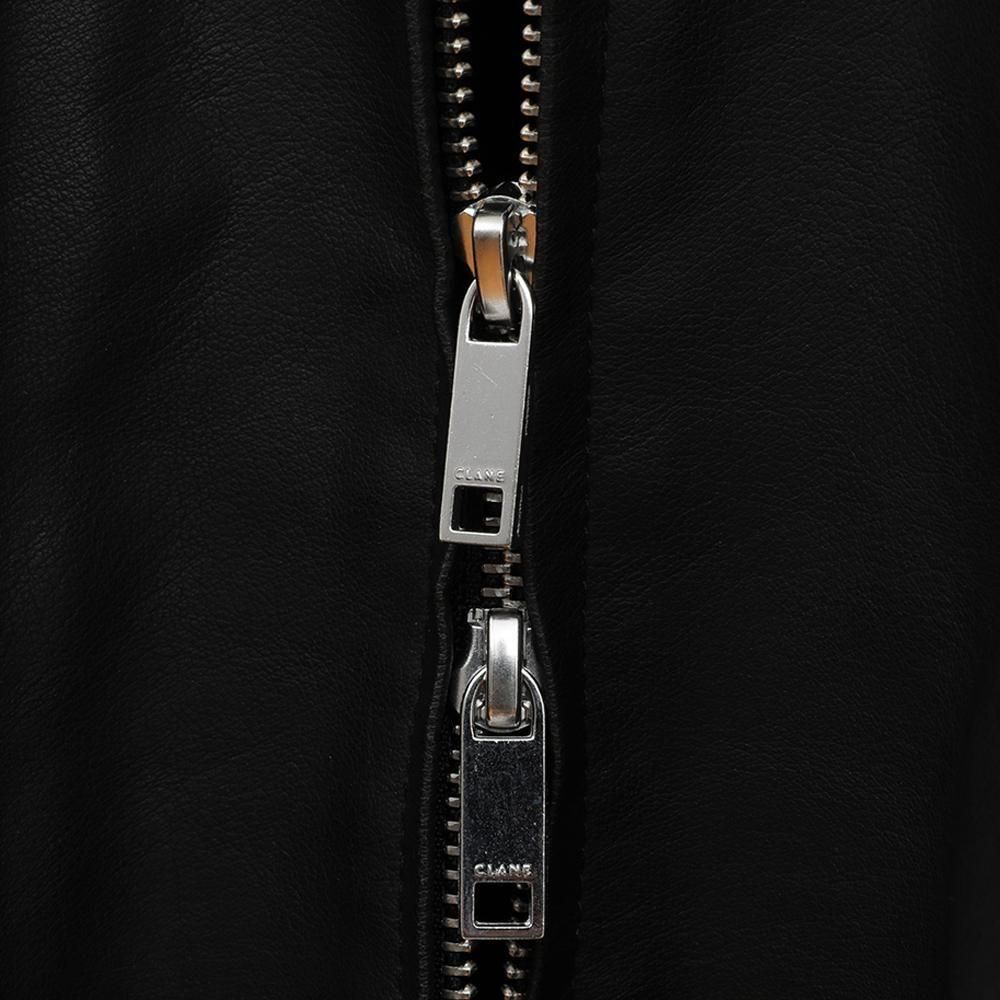 CLANE】 FAKE LEATHER BALLOON JACKET 19101-0012 クラネ