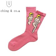 ȥܡ 󥢥ɥ ȥå ching&co. &TOUGH - pink- Socks å֥쥿ѥå饤б