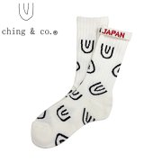 󥢥ɥ ȥå ching&co. Symbol a lot -white- Socks å֥쥿ѥå饤б