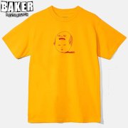 スケートボード ベイカー Tシャツ BAKER T-SHIRTS THOUGHTS GOLD TEE 「レターパックライト対応」