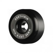 スケートボード ミニロゴ ウィール 56mmx32.5mm 101A Mini Logo Wheels A-cut BLACK 4個セット