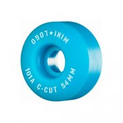 スケートボード ミニロゴ ウィール 54mm×32mm 101A Mini Logo Wheels C-cut BLUE ブルー 4個セット