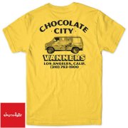 スケートボード チョコレート ポケット Tシャツ バナーズ マスタード CHOCOLATE Vanners Pocket Tee mustard