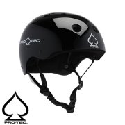 プロテック ヘルメット PRO-TEC HELMET CLASSIC SKATE GLOSS BLACK XS プロテクター パッド/キッズ・ガールズ
