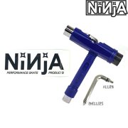 ニンジャ スケートツール NINJA T型レンチT5 ネイビーブルー NAVY BLUE 「スマートレター便対応」