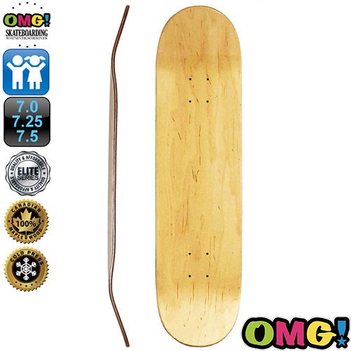 OMG キッズ用軽量デッキ 7.25インチ◼️スケボー 子供用 - スケートボード