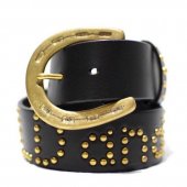 <img class='new_mark_img1' src='https://img.shop-pro.jp/img/new/icons50.gif' style='border:none;display:inline;margin:0px;padding:0px;width:auto;' />CANVAS - STUDS BELT TYPE1 ( BLACK LEATHER / BRASS )