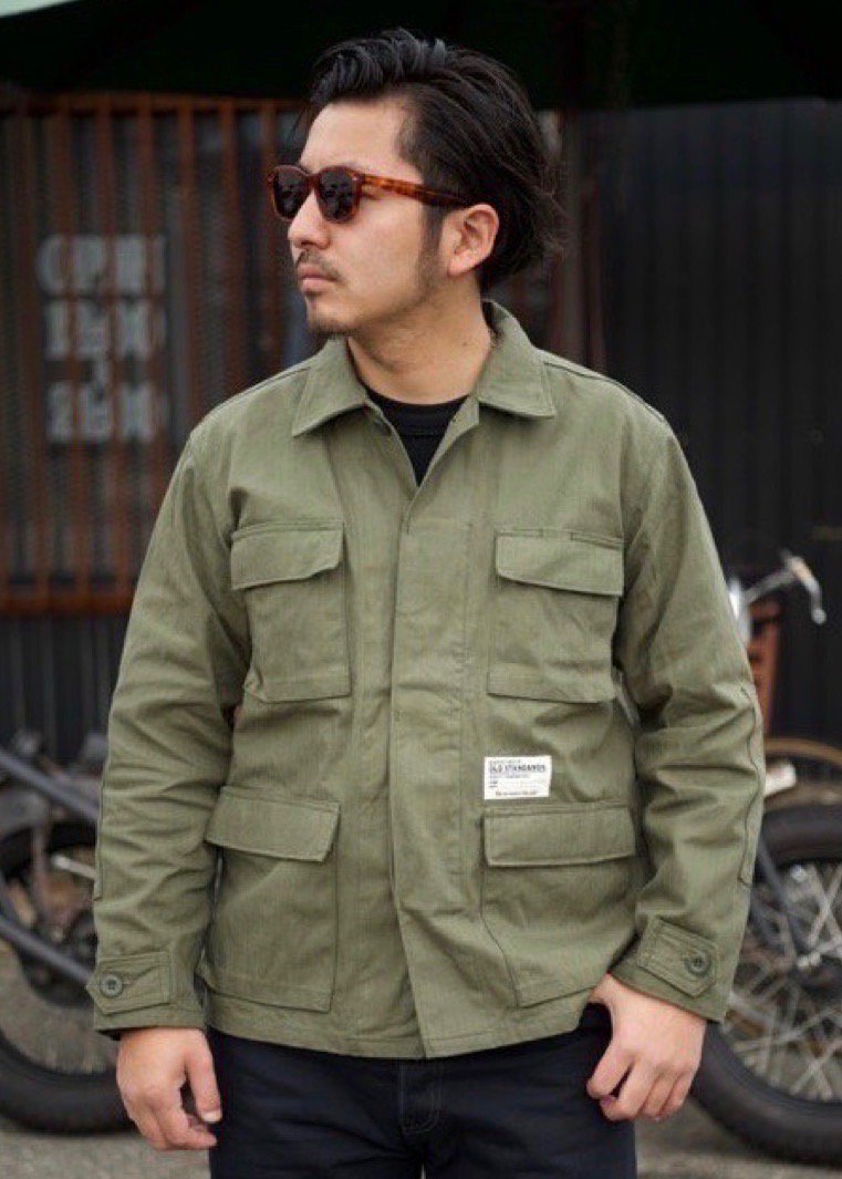 OLD STANDARDS - BDU JACKET(O.D) - CANVAS CLOTHING ONLINE STORE