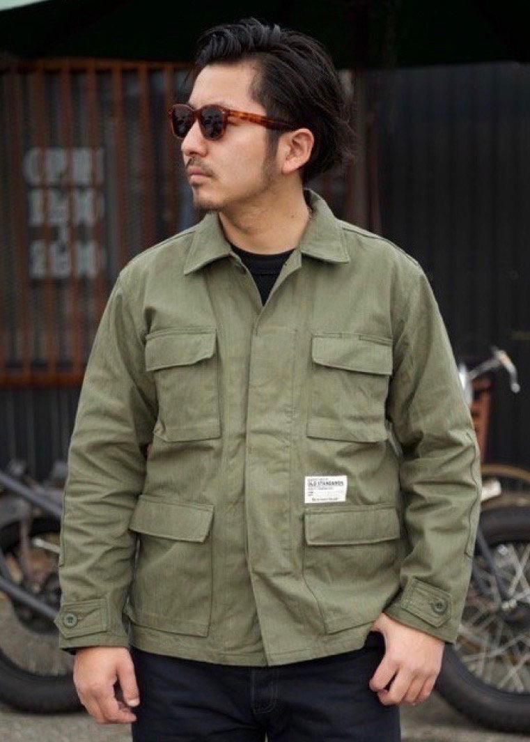 OLD STANDARDS - BDU JACKET(O.D) - CANVAS CLOTHING ONLINE STORE 