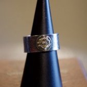 ROAD - Tiger Stone Ring (Silver × K18)