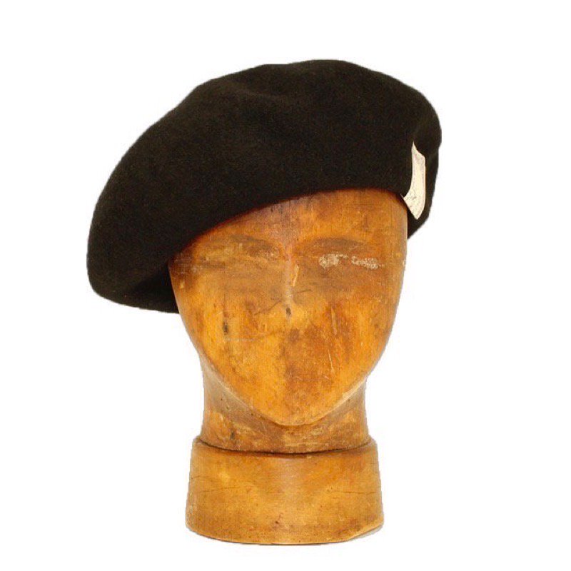 THE H.W. DOG & CO. - BERET (BLACK) - CANVAS CLOTHING ONLINE