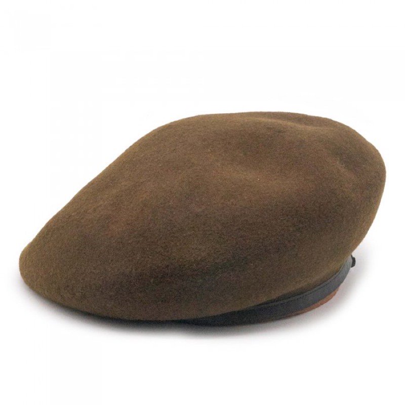 THE H.W.DOG\u0026CO. LEATHER BERET 62 - ハンチング/ベレー帽