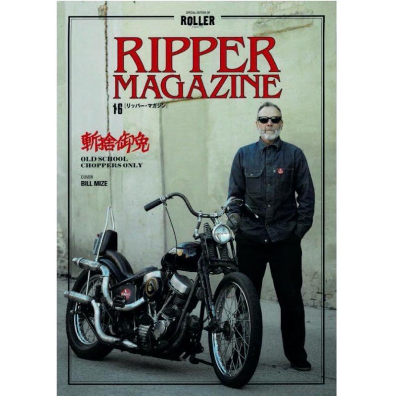 RIPPER Magazine リッパーマガジン コーチジャケット バイカー 