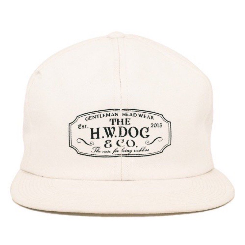 ブラック THE H.W.DOG&CO. TRUCKER CAP サイズ38 - 帽子