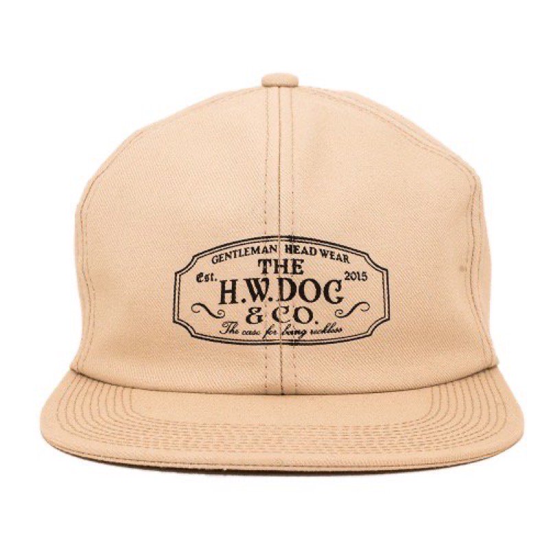 THE H.W. DOG & CO. - TRUCKER CAP (BEIGE) - CANVAS CLOTHING ONLINE